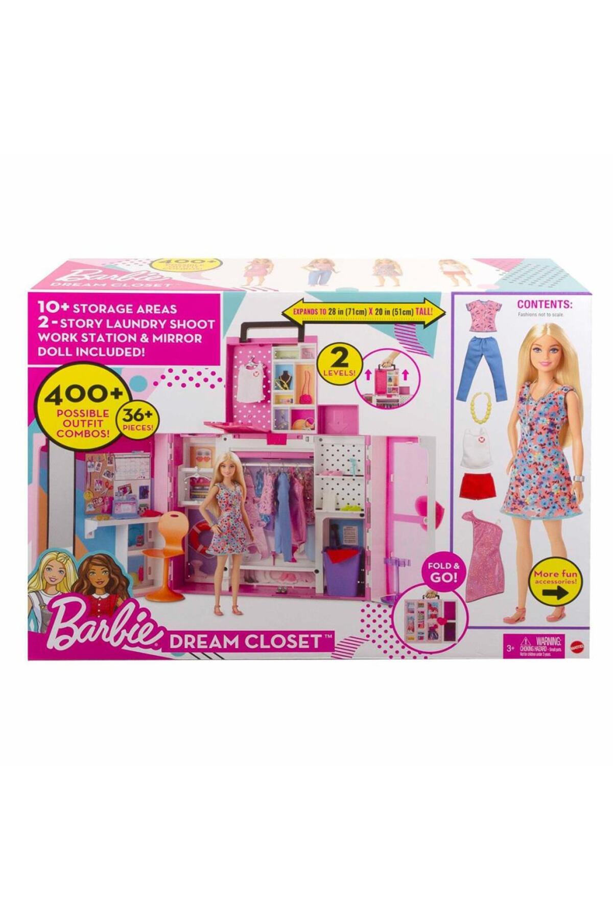 Barbie HGX57 Barbie ve Yeni Rüya Dolabı Oyun Seti - Fiyatı, Yorumları