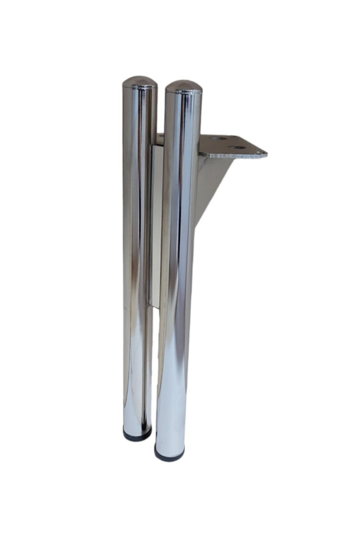 Metal Furniture Leg Anka Model 16 Cm Chrome 4 Pieces