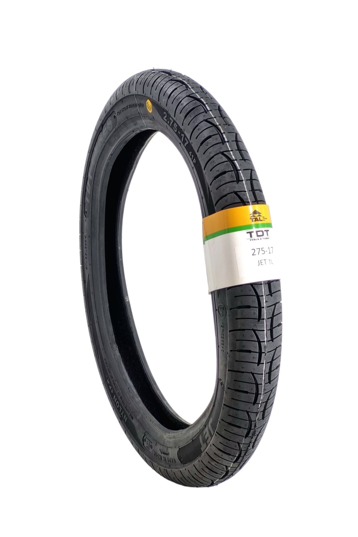 TDT TYRES 100 LÜK CUP ARKA LASTİK 275-17 TL (TUBELESS/DUBLEKS) MOTOSİKLET LASTİĞİ JET