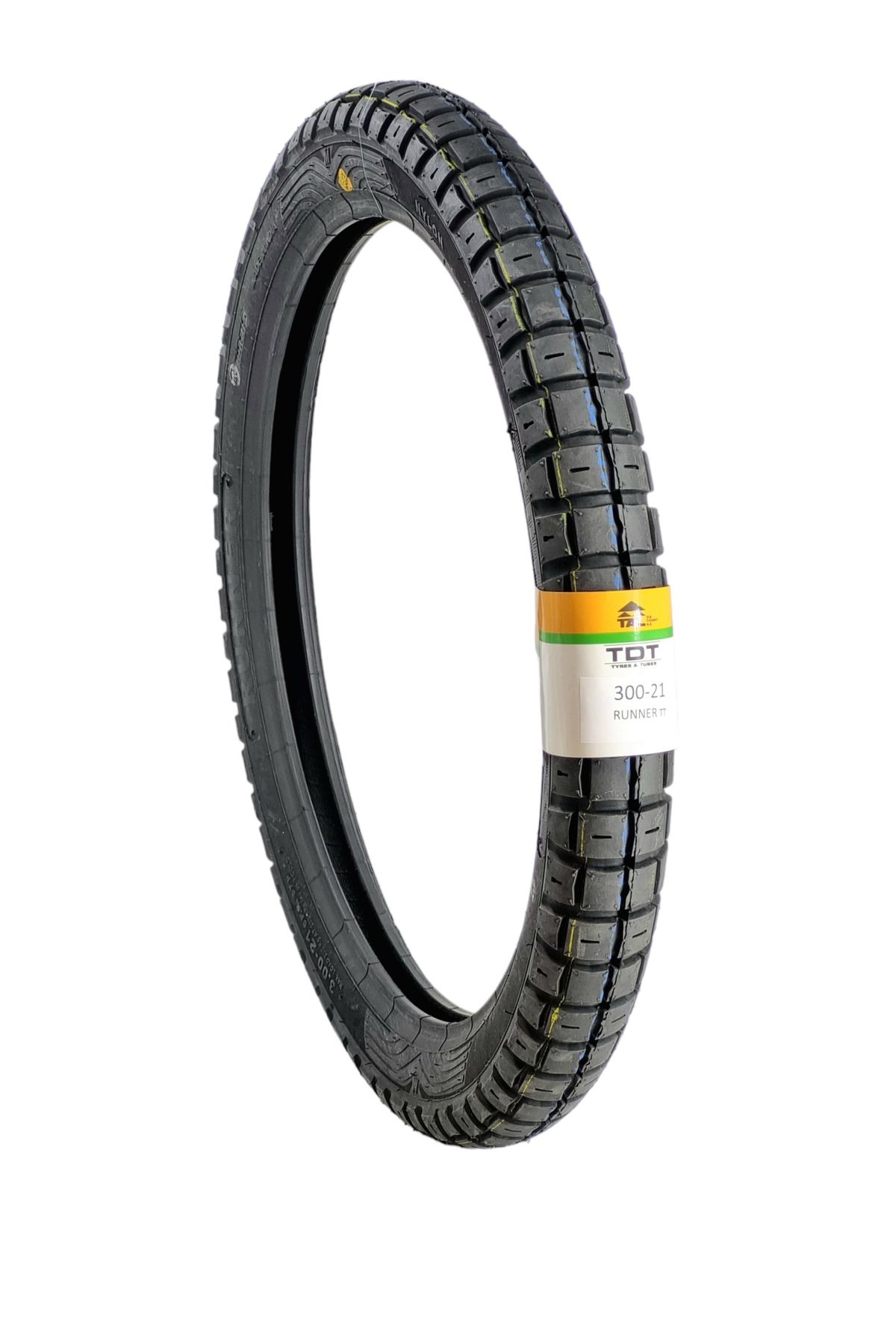 TDT TYRES 300-21 TT (TUBETYPE/ İÇ LASTİKLİ TİP) MOTOSİKLET LASTİĞİ RUNNER