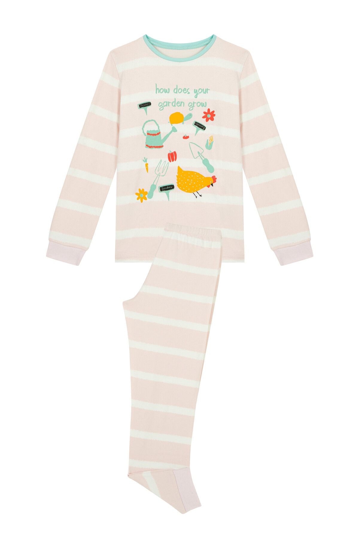 Penti Inci Kiz Cocuk Garden Termal 2li Pijama Takimi Trendyol