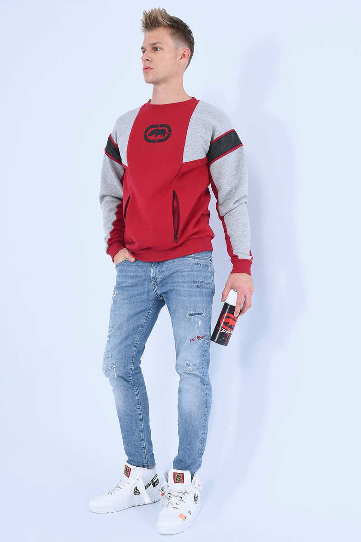 Ecko Unltd Kirmizi Oversize Erkek Baskili Bisiklet Yaka Sweatshirt Fiyatlari Ozellikleri Ve Yorumlari En Ucuzu Akakce