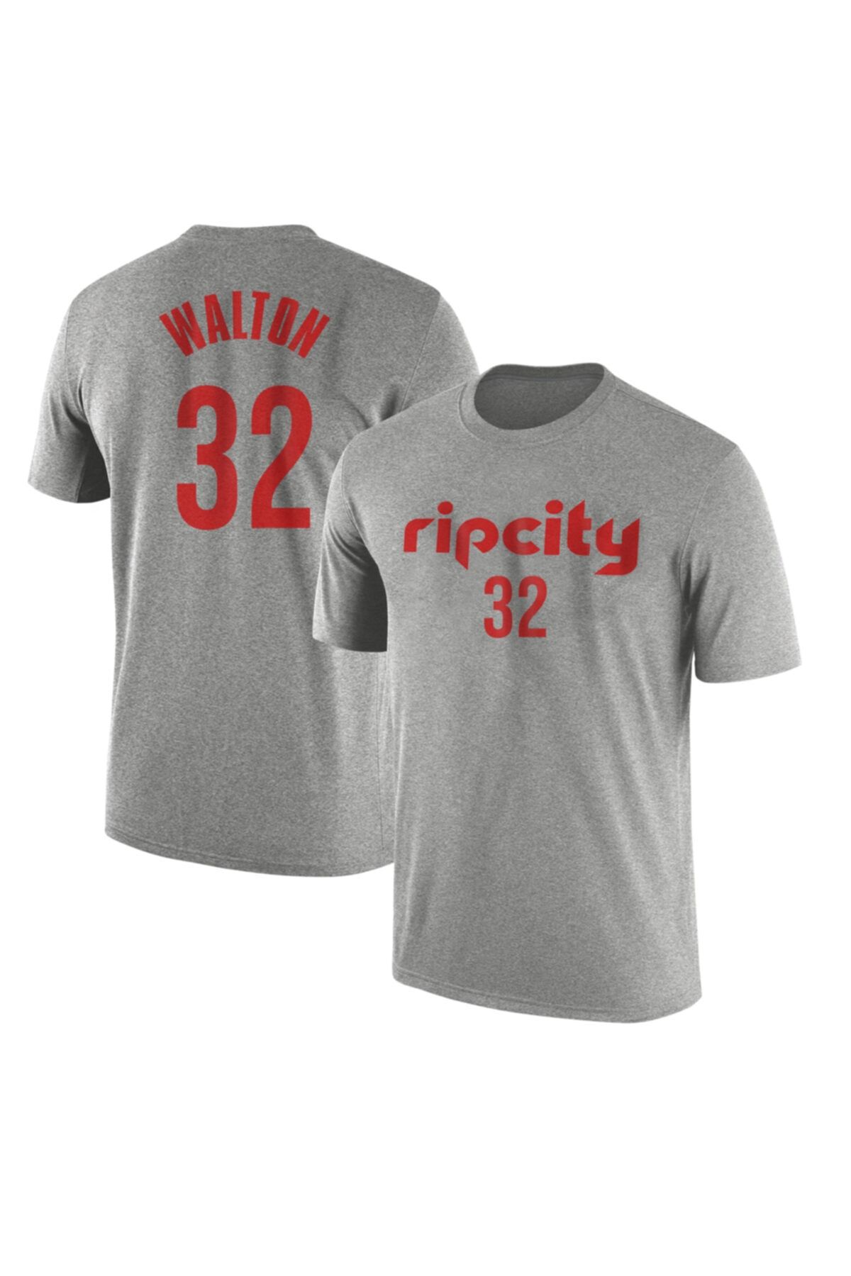 usateamfans-Tricou gri Bill Walton pentru bărbați 1