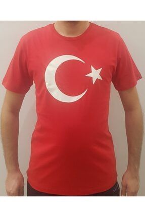 Salarticaret 29 Ekim Bayrak Tisort Ay Yildizli Kirmizi Tisort Trendyol