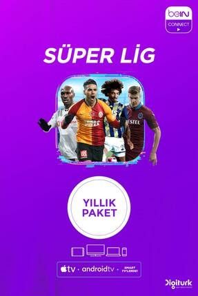 Bein Connect Aylik Super Lig Paketi 4 Ekran Web Cep Tablet Smart Tv Apple Tv Trendyol