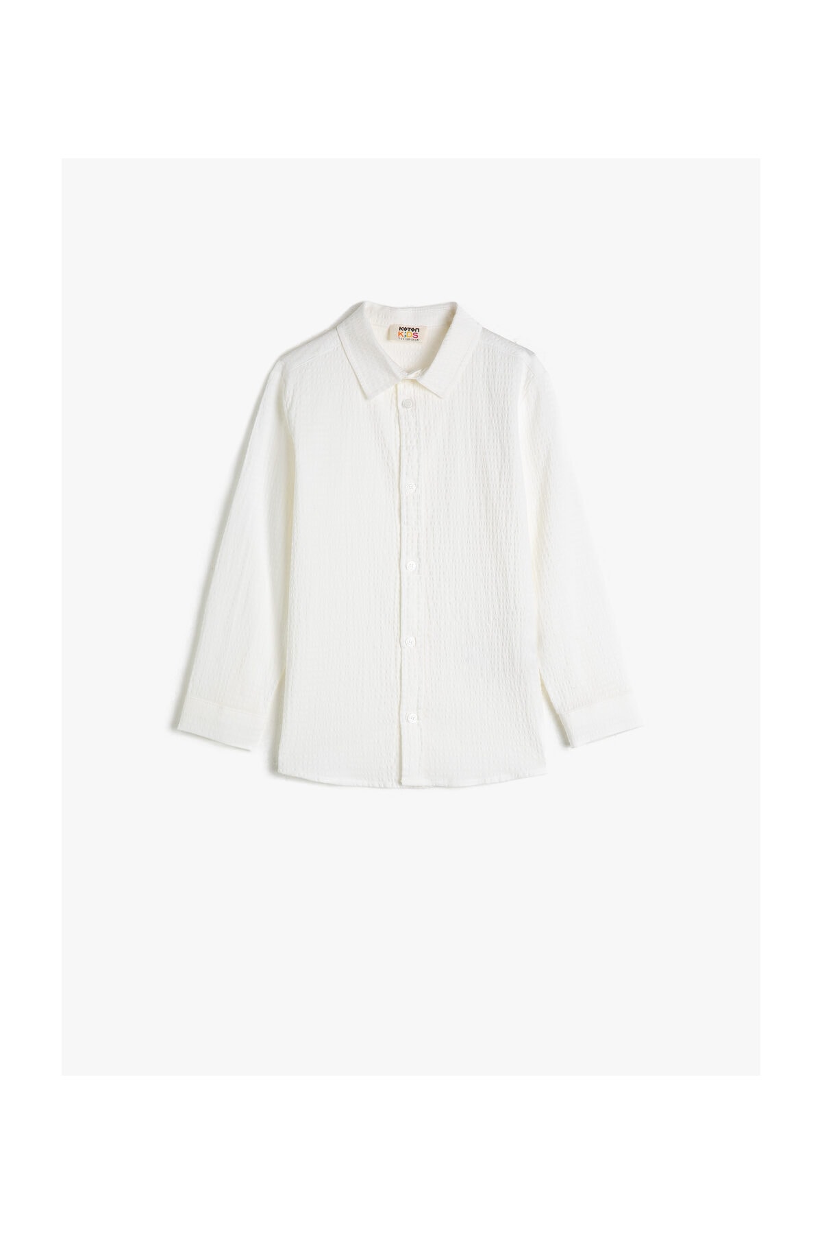 Koton Hemd Weiß Regular Fit Fast ausverkauft