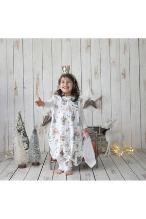 Didababy Dida Baby Kislik Cift Kat Organik Pazen Ciftlik Desenli Cocuk Ve Bebek Uyku Tulumu Trendyol