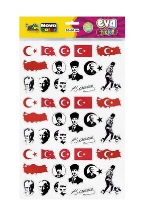 Atatürk Eva Sticker Çıkartma 20 X 30 Cm Nc-695 ultsST08907