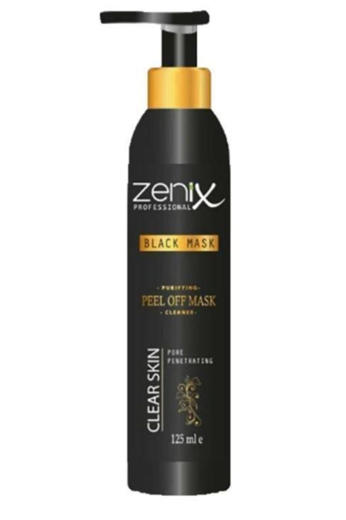 Zenix Soyulabilir Siyah Maske 130 Ml