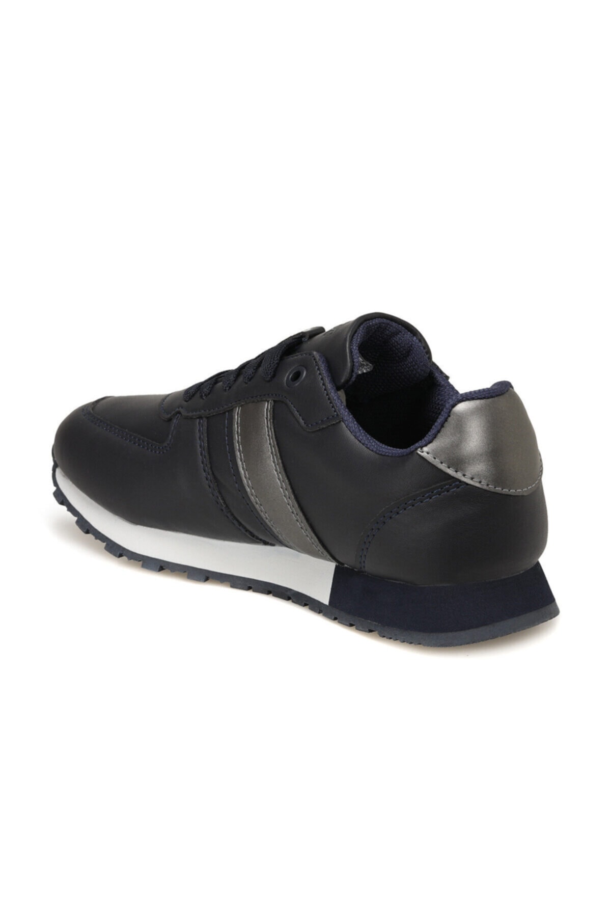 کفش U.S. Polo Assn. یو اس پولو کفش زنانه آبی سرمه ای KATYA 100551389 اورجینال - تصویر 3