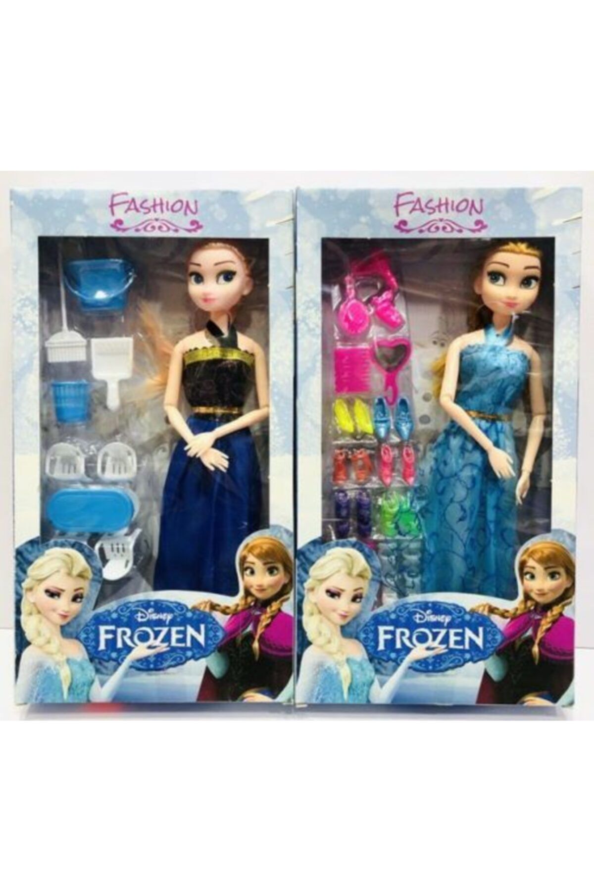 oyuncakchi karlar ulkesi frozen elsa ve anna sonsuz hareket isikli ve muzikli 32 parca aksesuarli oyuncak fiyati yorumlari trendyol