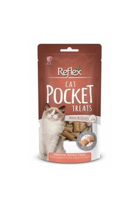 Pocket Deri Ve Tüy Sağlığı Için Somonlu Kedi Ödülü 60 Gr 8698995027809