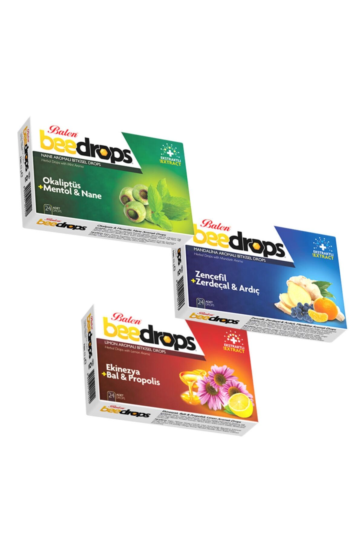 Balen Beedrops 3'lü Pastil Set 24 Drops X 3 Kutu