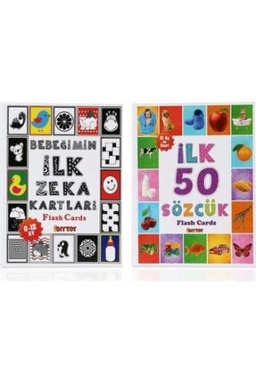 Flash Cards Ilk 50 Sözcük + Bebeğimin Ilk Zeka Kartları EO0LV00411
