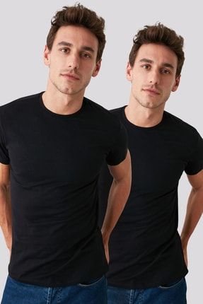 Trendyol Man Cok Renkli Erkek Basic Slim Fit T Shirt 3 Lu Paket Tmnss19bo0008 Trendyol