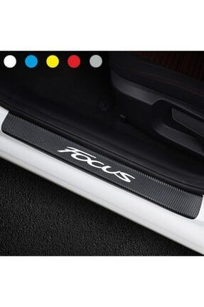 Ford Focus Için Karbon Kapı Eşiği Sticker ( 4 Adet ) 25106