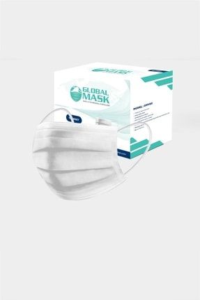 Global Mask 3 Katli Ultrasonik Cerrahi Maske 100 Adet Fiyati Yorumlari Trendyol