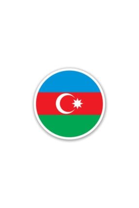 - Azerbaycan Azeri Bayrak Arma Oto Sticker ARM22