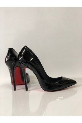 Kadın Stiletto Siyah Topuklu Ayakkabı 1801801