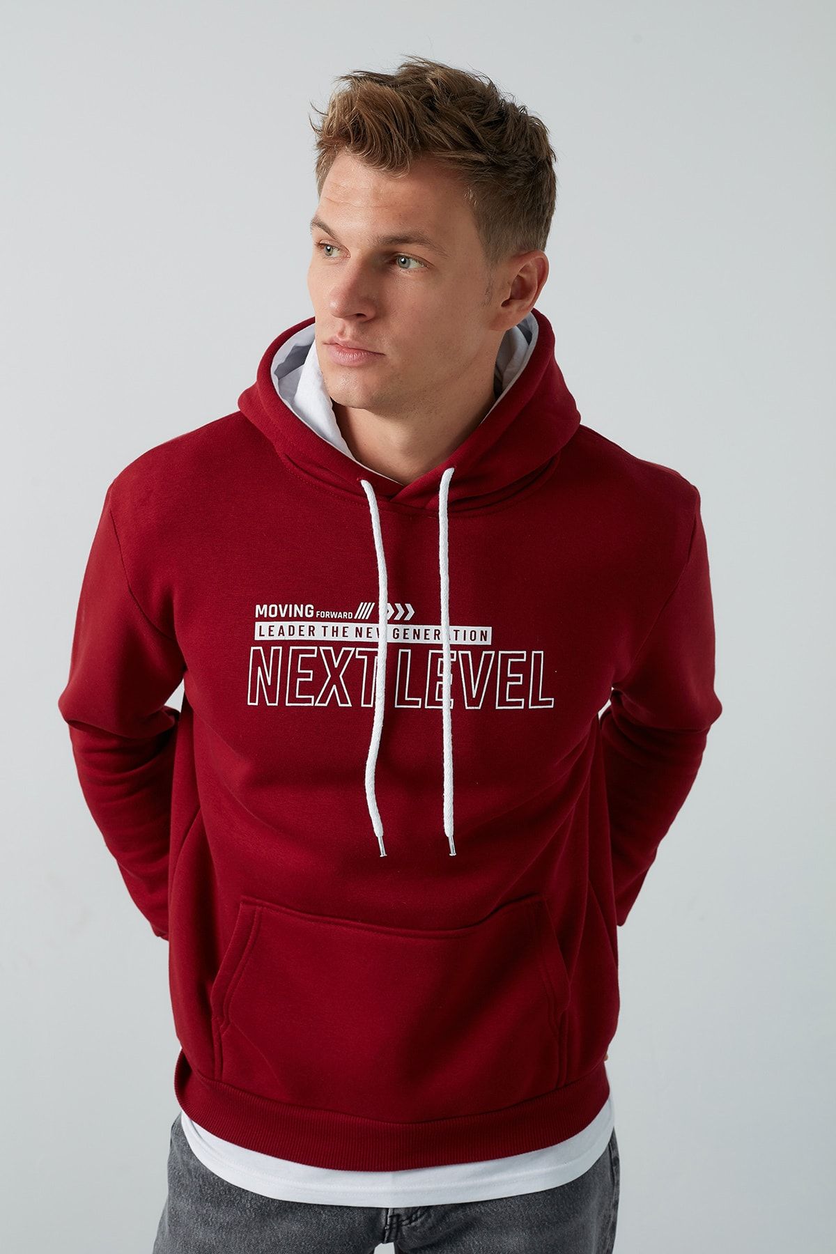 Buratti Pamuklu Regular Fit Kanguru Cepli Kapusonlu Sweat Erkek Sweat 5827005 Trendyol