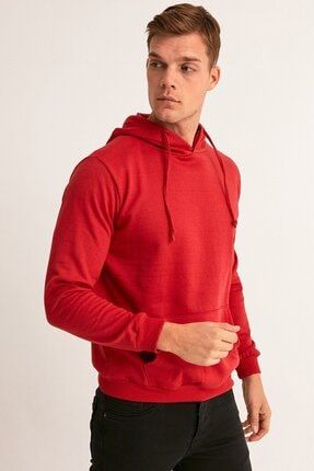 Erkek Kirmizi Gap Logo Kapusonlu Sweatshirt 307896178 Gap