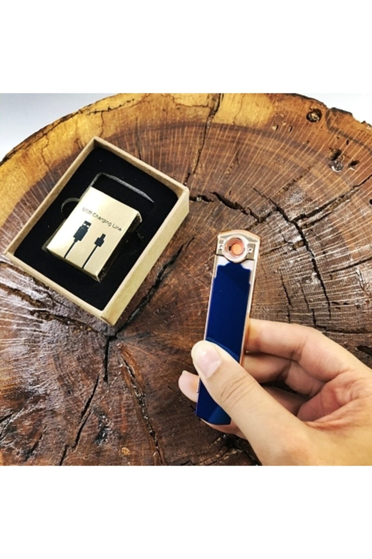 Usb Şarjlı Alevsiz Çakmak