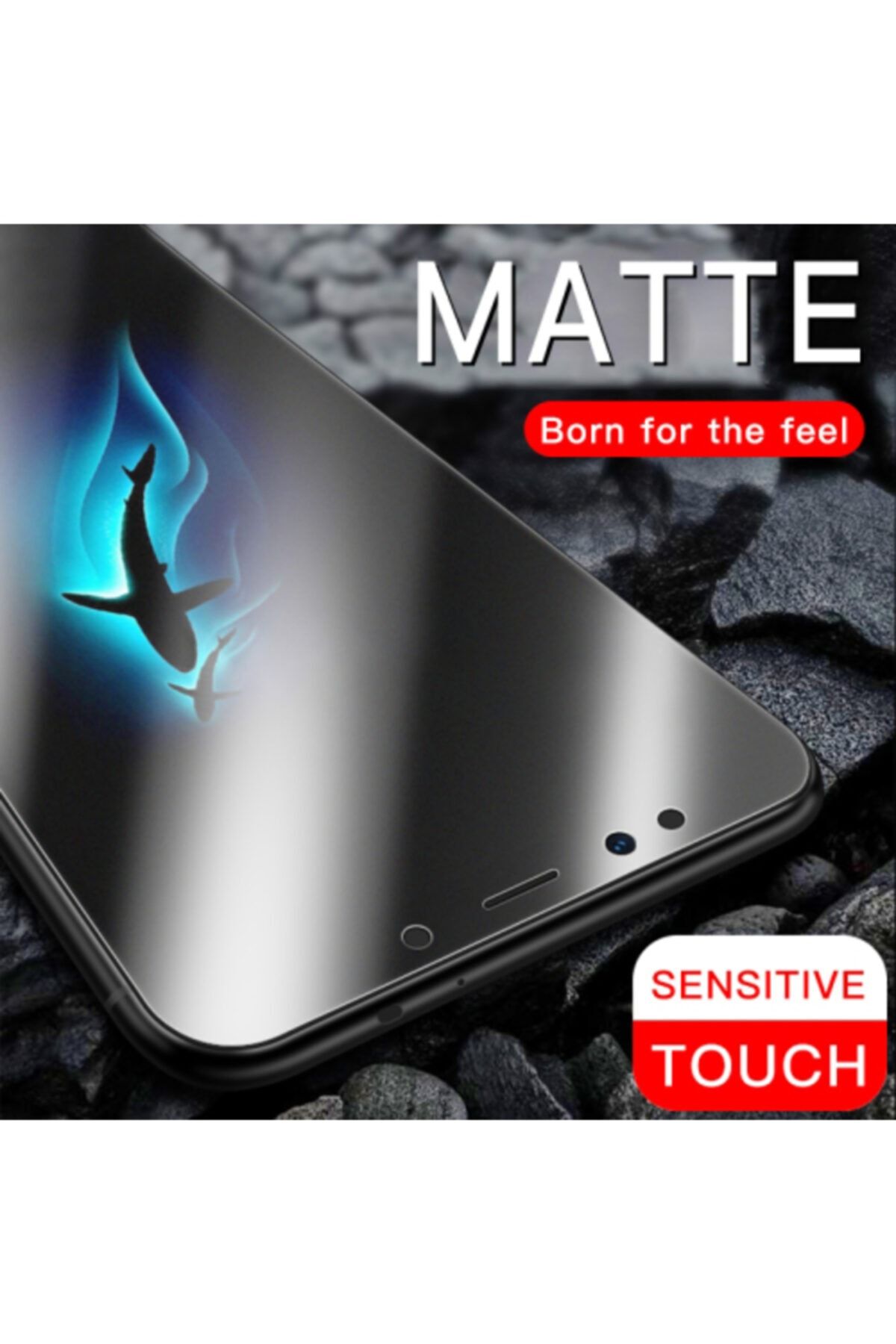 Sunix-Xiaomi Redmi Note 8 Pro 9d Full Covering Matte Screen Protector 4