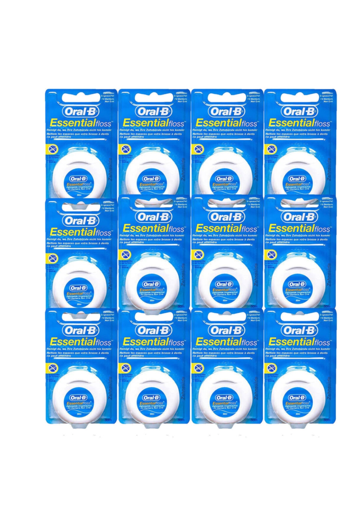 Oral-B Oral B Essential Floss Diş Ipi 50 Metre 12 Adet - Fiyatı, Yorumları