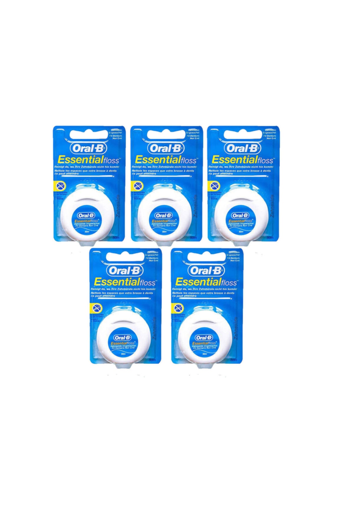 Oral-B Oral B Essential Floss Diş Ipi 50 Metre 5 Adet