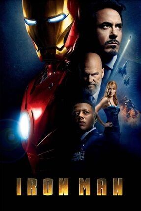 Iron Man (2008) 70 Cm X 100 Cm Afiş – Poster Zelaber AKTÜEL AFİŞ 1396
