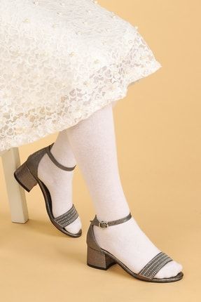 Kiko 768 Ayna Kum Günlük Kız Çocuk 3 Cm Topuk Sandalet Ayakkabı 20YSANKIK000009