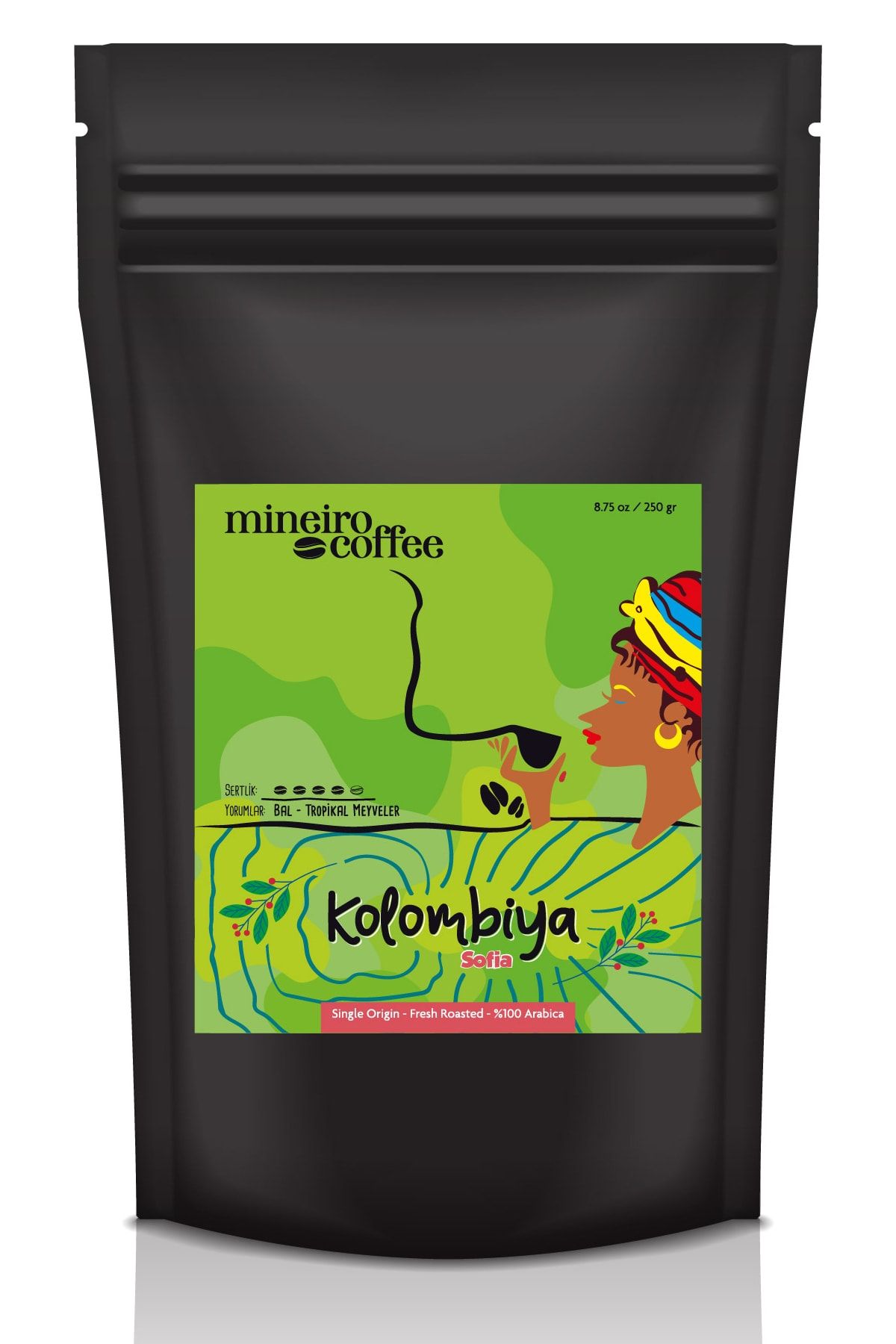 Mineiro Coffee Kolombiya Sofia 1 Kg Kahve