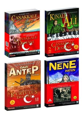 Türk Tarihi Çizgi Romanları Muhteşem Paket - (26 Kitap) ÇizgiRomanlarPaket