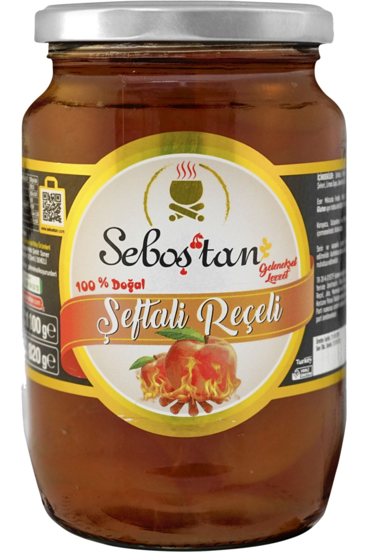 Seboş’tan Şeftali Reçeli