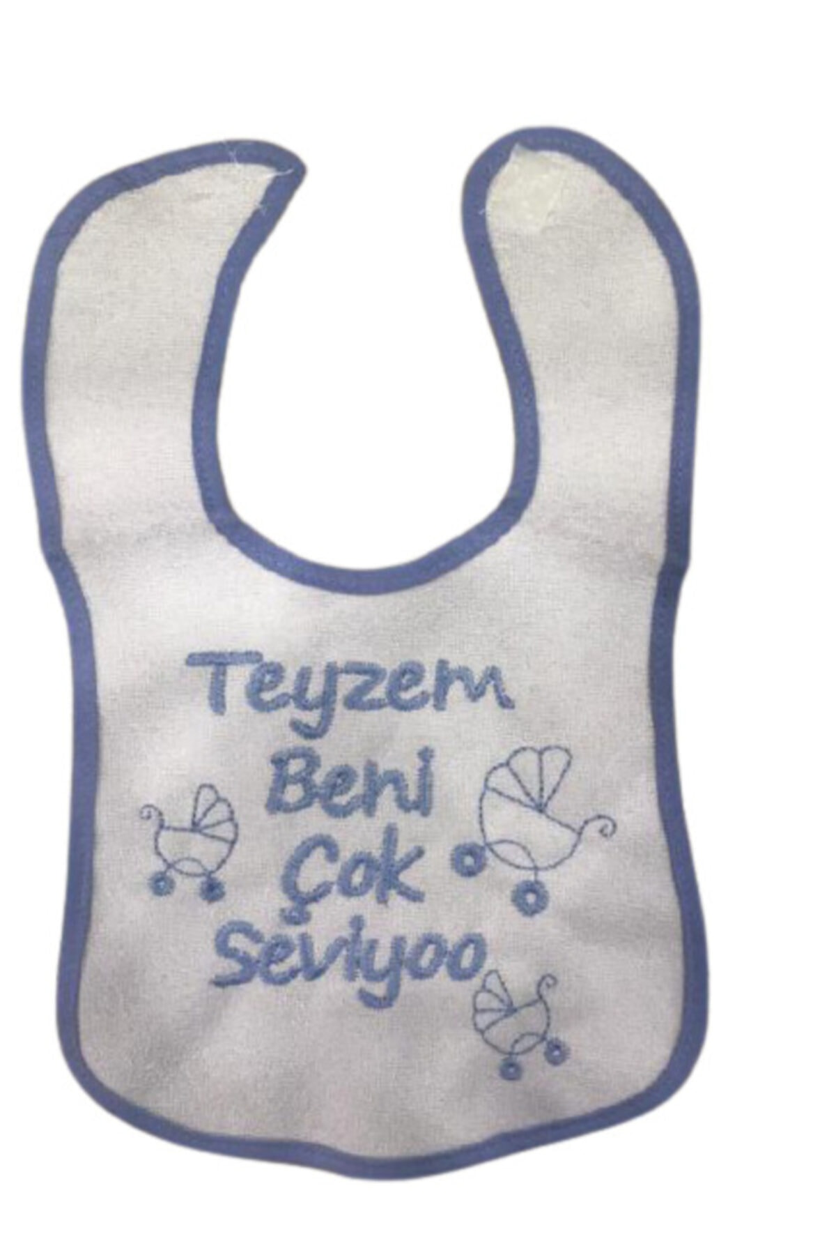Baby Boy Aunt Loves Me So Much Printed Bib