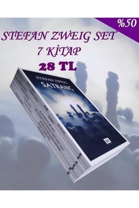 Stefan Zweig 7 Kitaplık Set, Satranç, Korku, Amok Koşucusu, Olağanüstü Bir Gece, Bilinmeyen Bir 6054688760978
