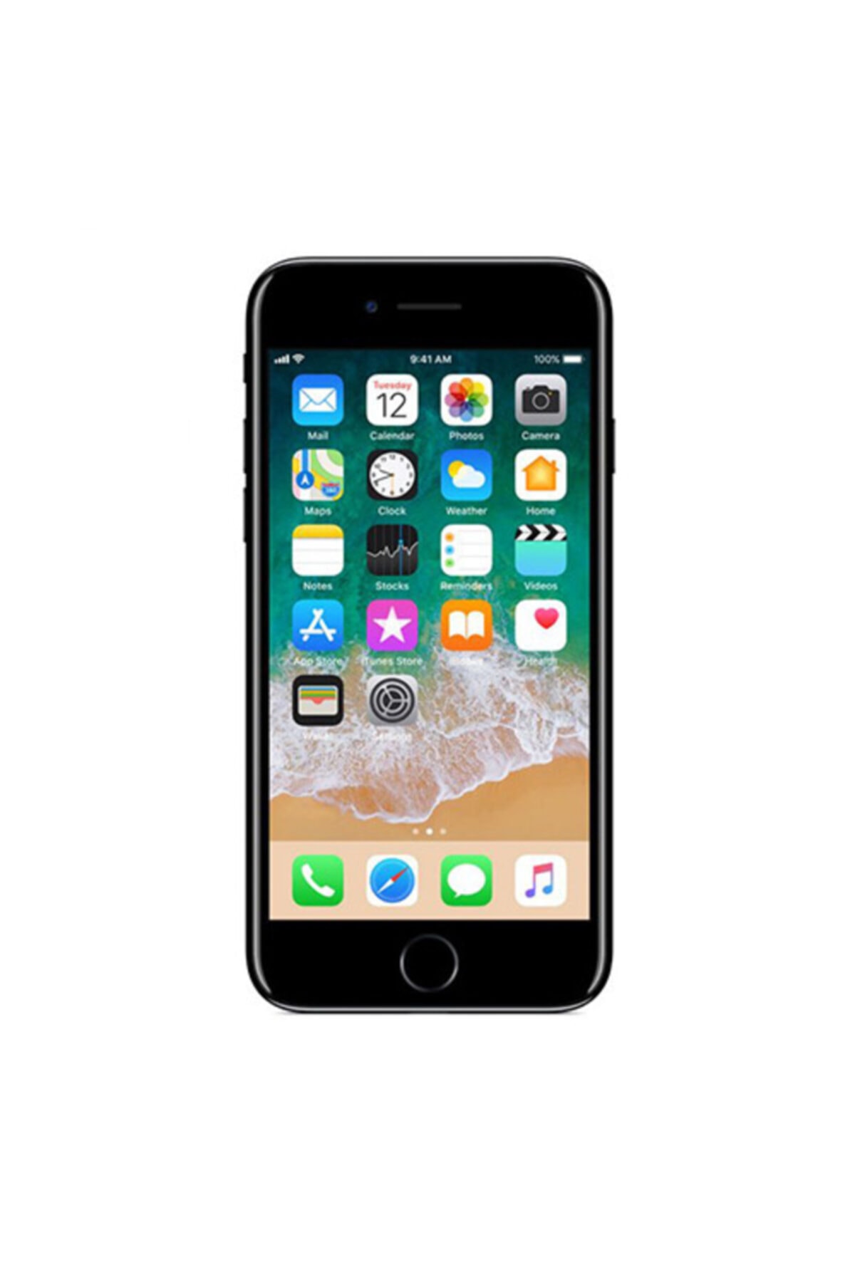 Apple Yenilenmiş iPhone 7 128 GB Jet Black Cep Telefonu (12 Ay Garantili)