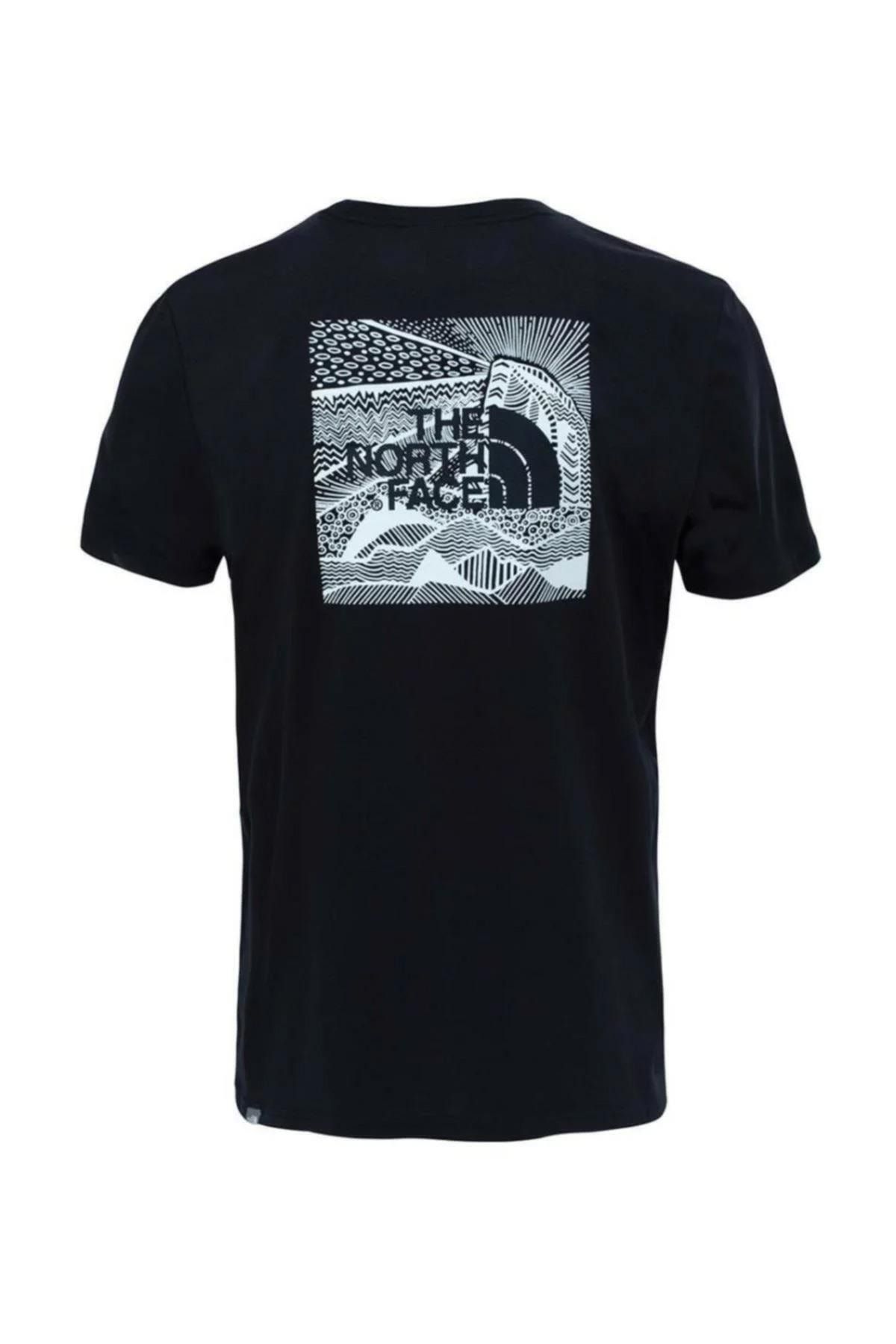 The North Face Redbox Celebration Tee Men s T shirt Black Trendyol