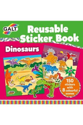Reusable Sticker Book - Dinosaurs 3 Yaş+ KDGLT-1005101