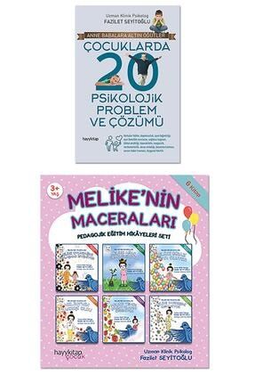 Çocuklarda 20 Psikolojik Problem Ve Çözümü - Melikenin Maceraları Pedagojik Eğitim Hikayeleri Seti KK6893535
