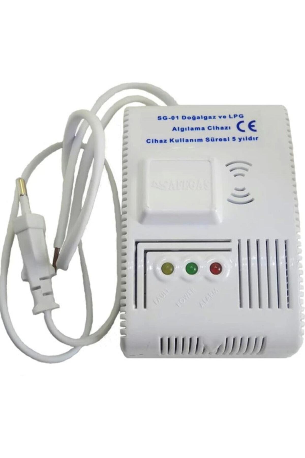 SAFEGAS Sg-01 Gaz Alarm Cihazı (gazmer Ve Ce Onaylıdır)