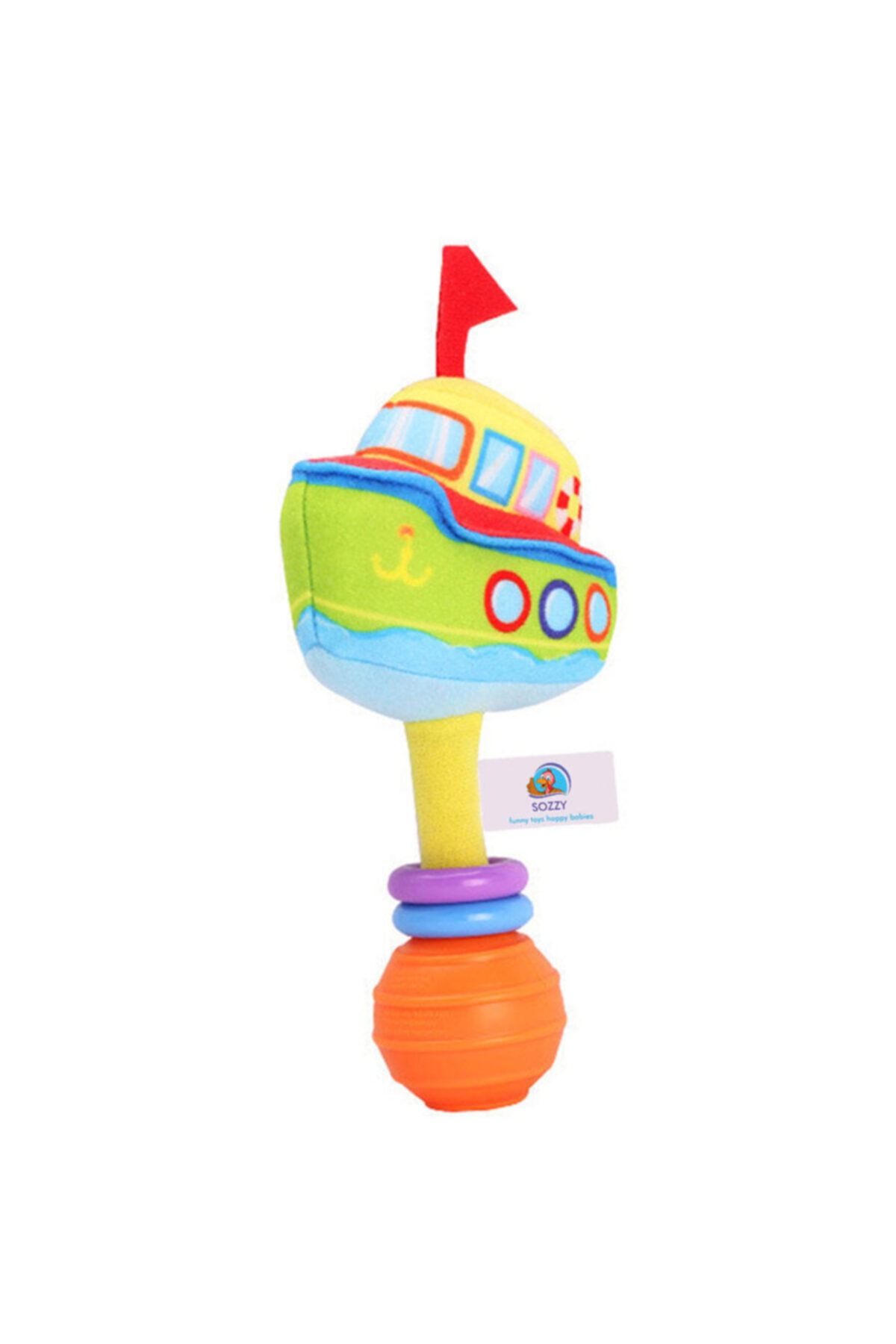 Sozzy Toys El Çıngırağı Gemi Çıngıraklı Oyuncak Szy196