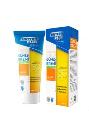 Buğday Yağı Özlü Güneş Kremi E-Vitaminli 50spf 100ml SOFT171334