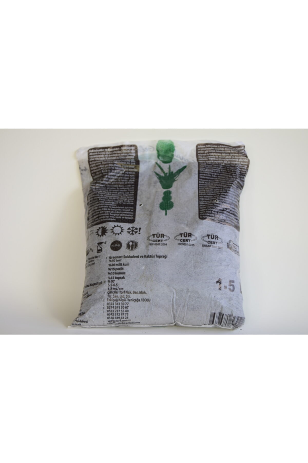 Kaktüs Sukulent Toprağı 1.5 Lt Teraryum Için Uygun 2