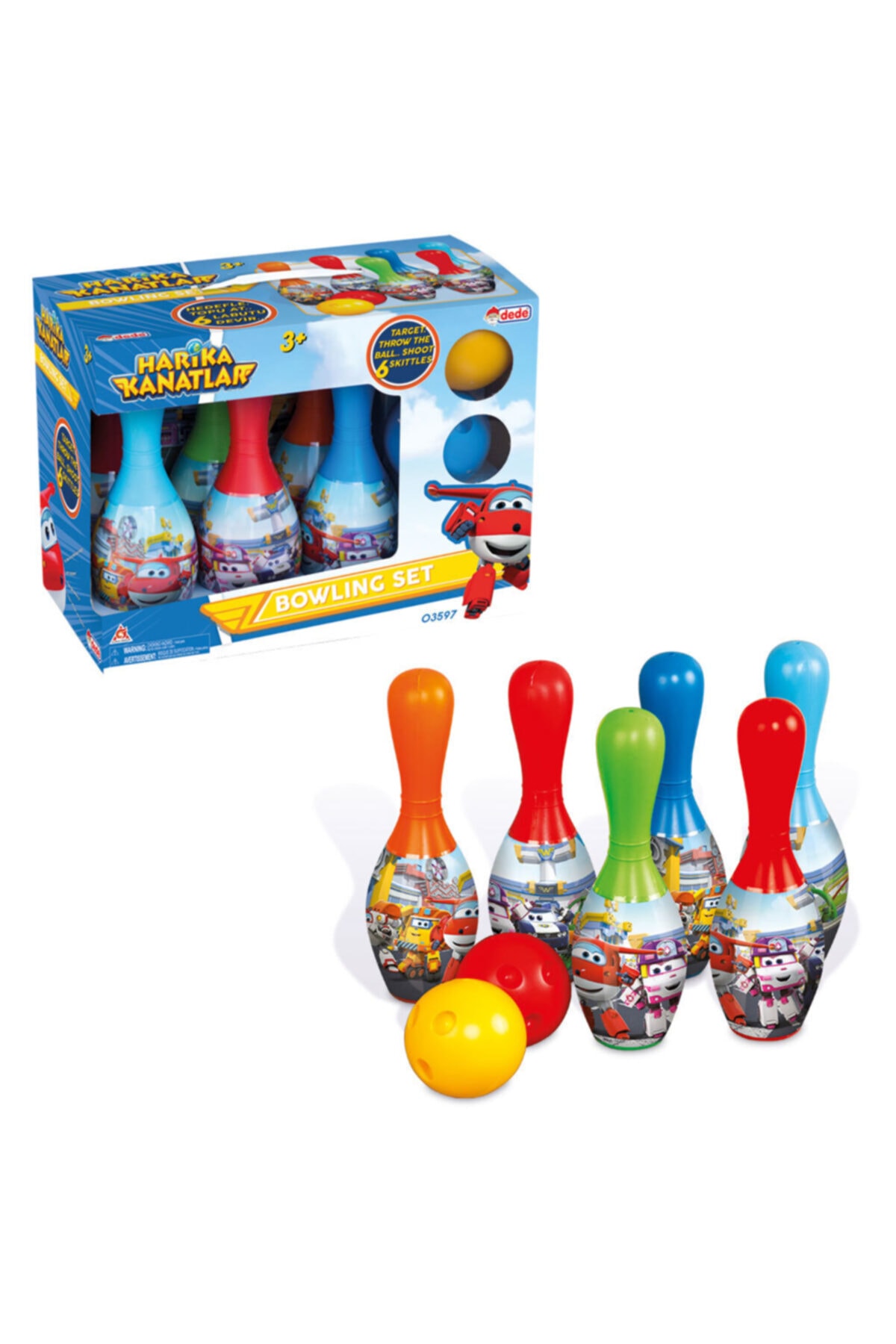 Oyuncak Harika Kanatlar Bowling Set 03597