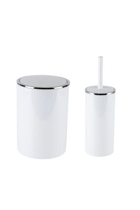 Lenox Çöp Tuvalet 2li Set Beyaz M-SE34-01