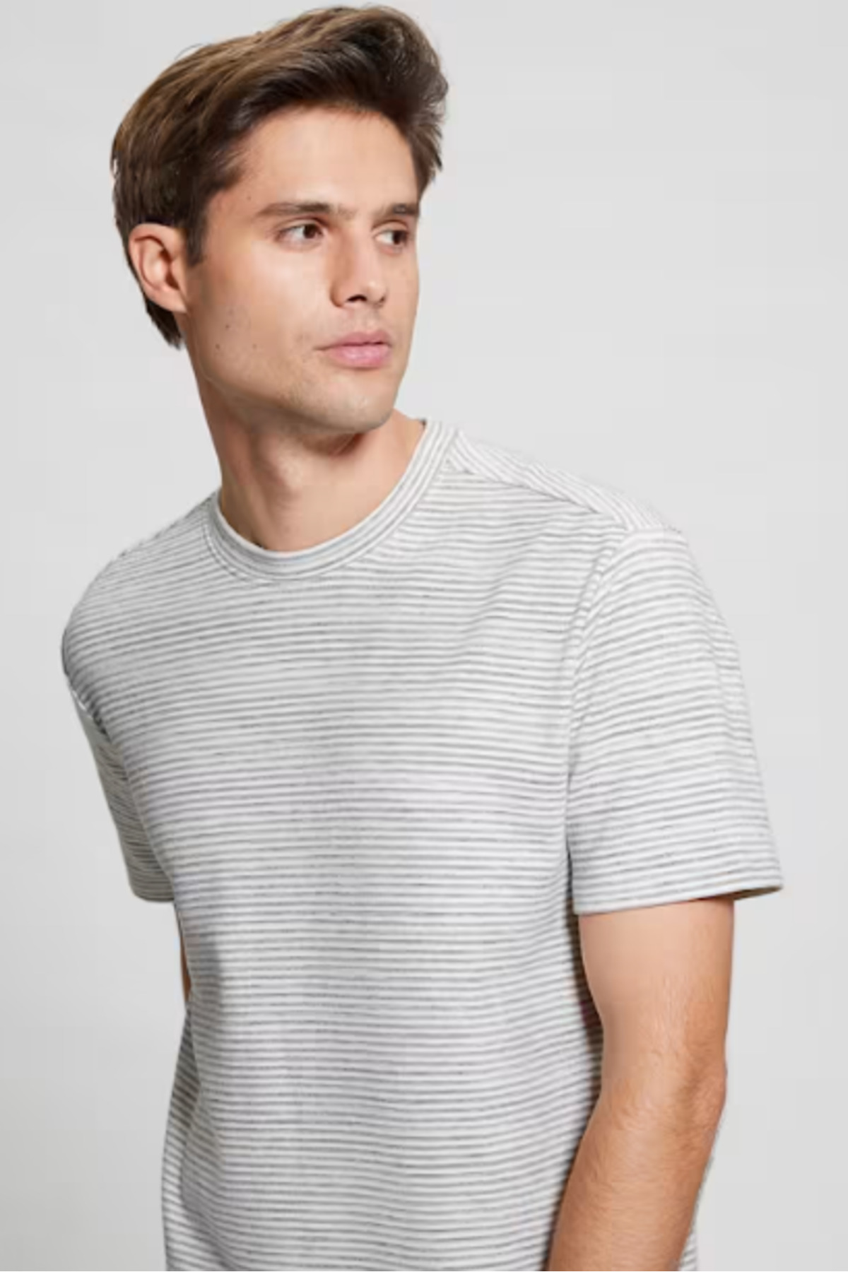 تیشرت مردانه خاکستری گسGuess | M4RP30KC140 اورجینال - تصویر 2