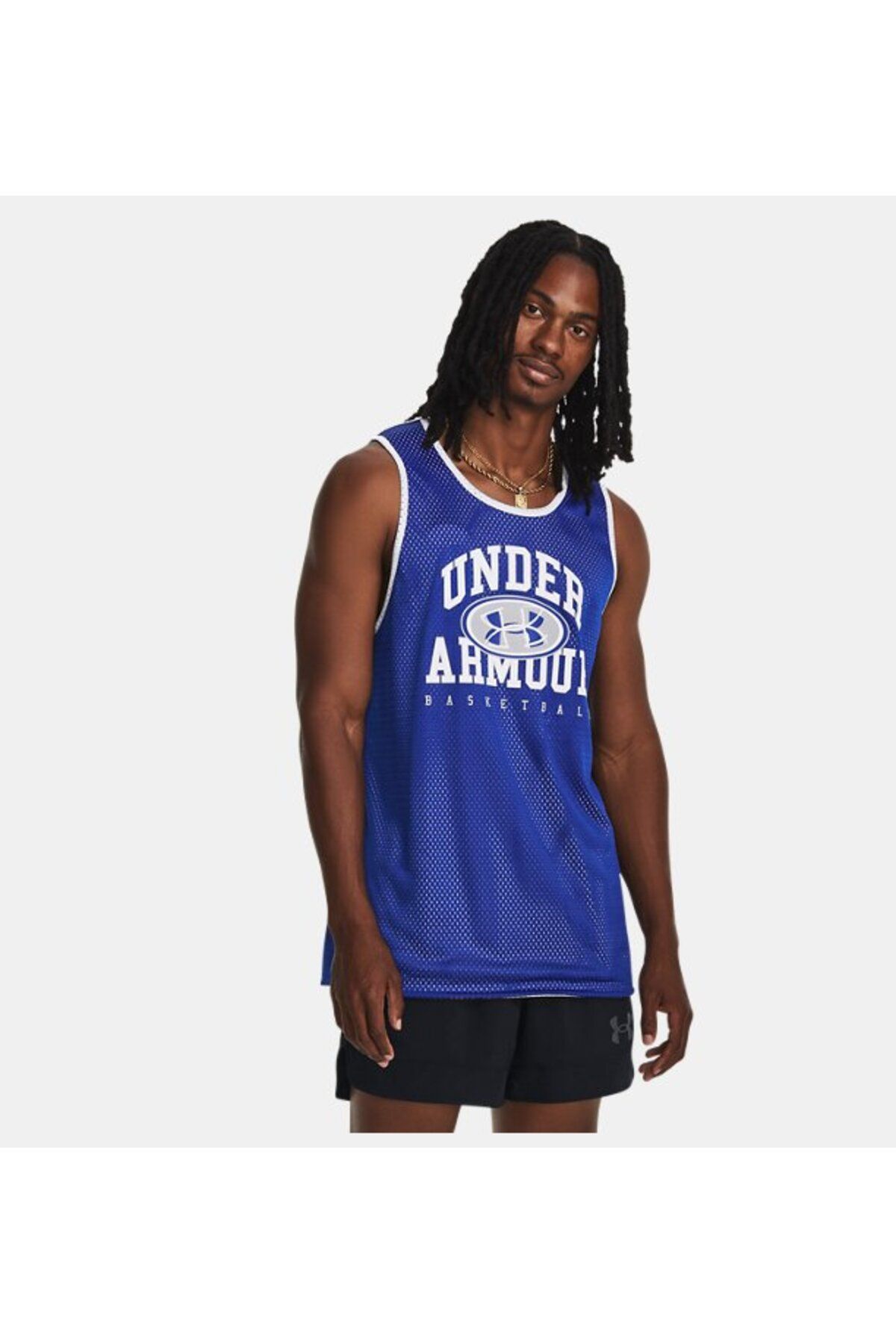 رکابی ورزشی سفید مردانه ورزشکار برگشت پذیر پایه UA در 1377310 400 Under Armour