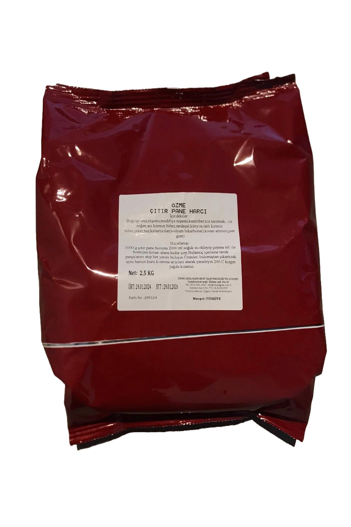 Let's Sauce Özme Çıtır Pane Harcı 2500 Gr