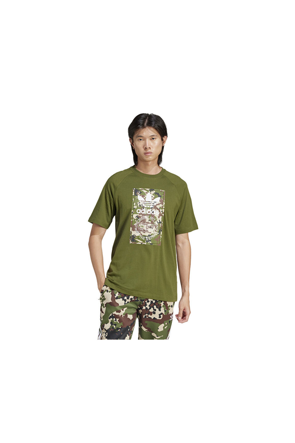 1_org_zoom تیشرت adidas آدیداس روزمره مردانه کامو تونگو IS0248 سبز اورجینال - تصویر 1
